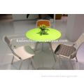 new design small round conference desk factory direct sell customized green certification meeting table